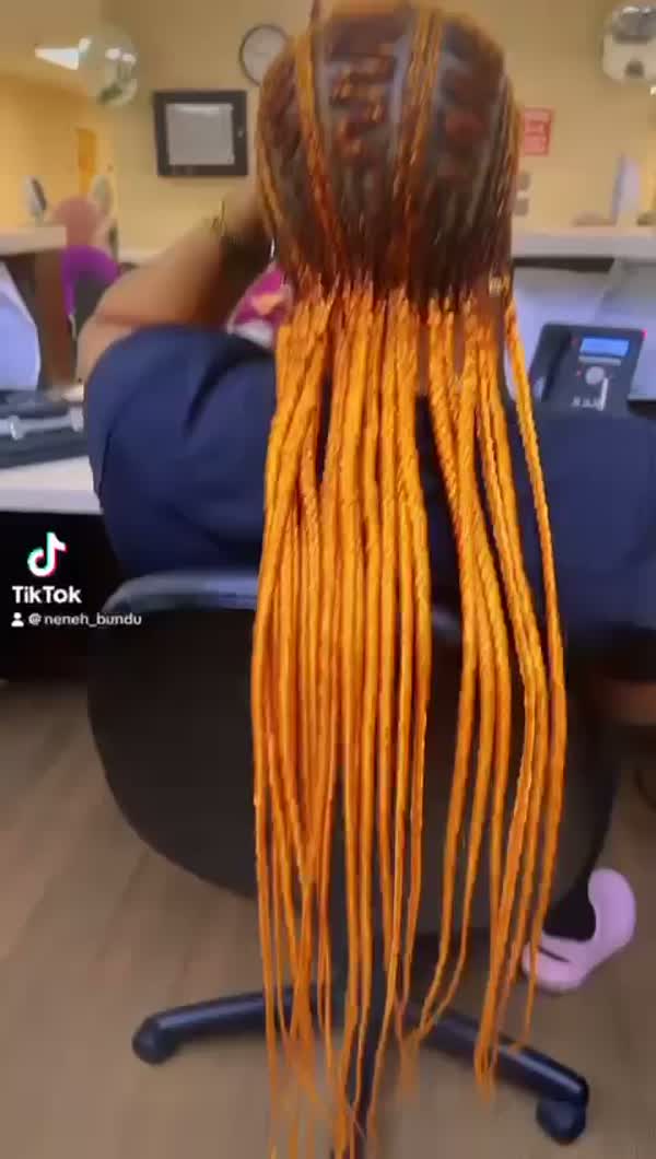 Box braids result